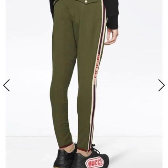 Gucci stripe gabardine pants size 46IT - Picture 6 of 8